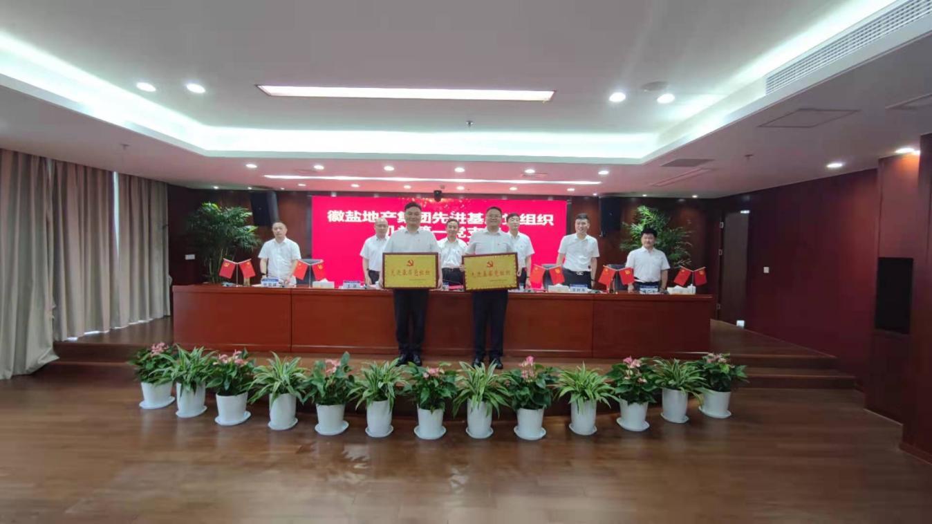 徽盐地产集团开展“七个一”系列活动，，，，，，，推动党史学习教育出新出彩